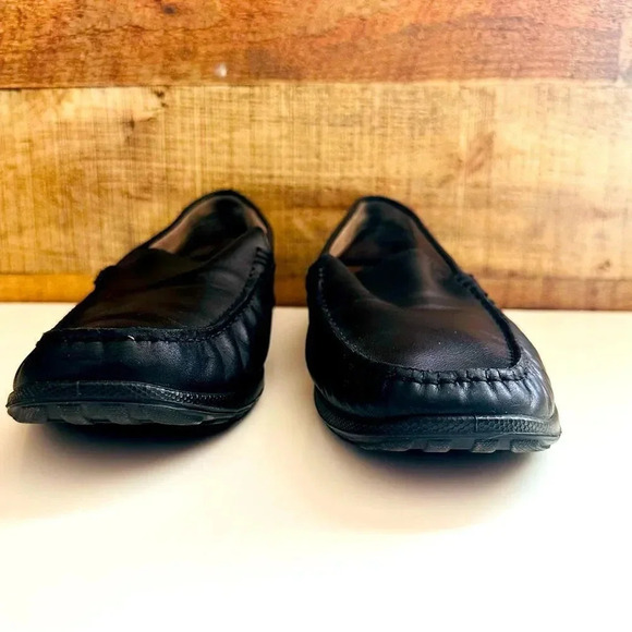 Ecco Lite Classic Moc Leather Loafer Shoes - Picture 4 of 7